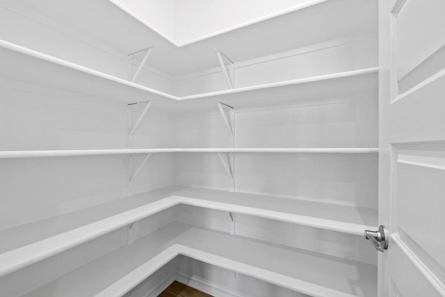 Spacious, unfurnished interior of a new home in Salerno - Classic Collection, Round Rock (Image 18). Spacious, unfurnished interior of a new home in Salerno - Classic Collection, Round Rock (Image 18).