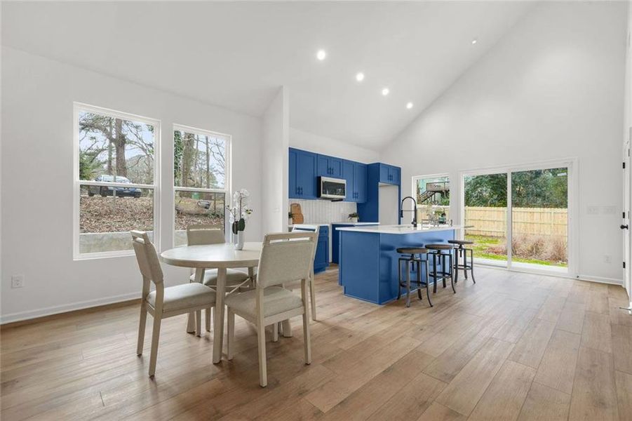 Furnished interior view inside a new home in , Atlanta (Image 13).