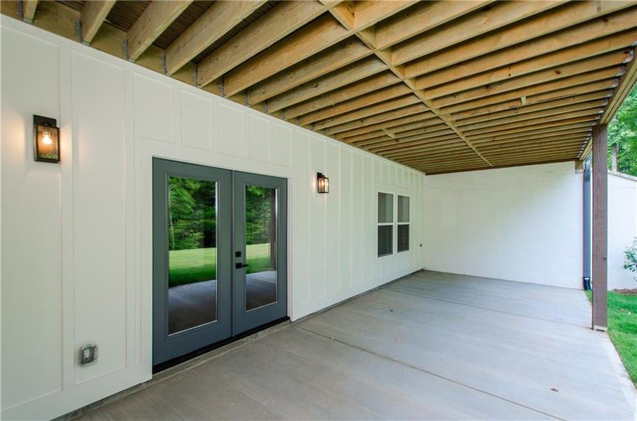 Exterior details and patio area of a home in , Hoschton (Image 36). Exterior details and patio area of a home in , Hoschton (Image 36).