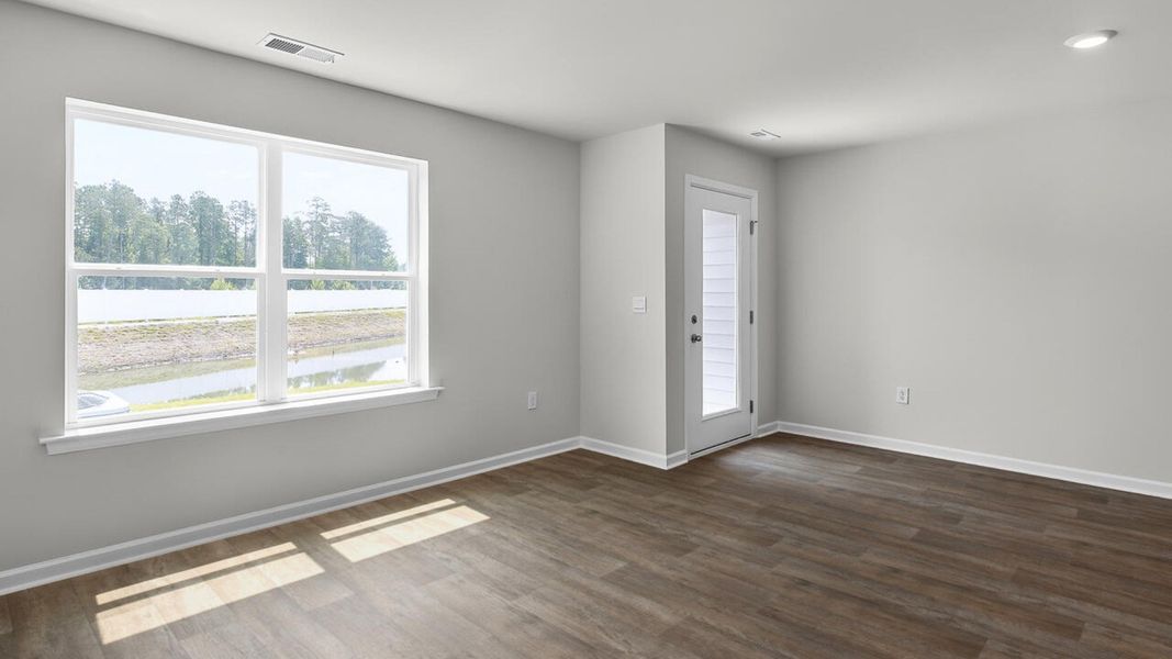 Spacious, unfurnished interior of a new home in Waterside Townhomes, Surf City (Image 16).