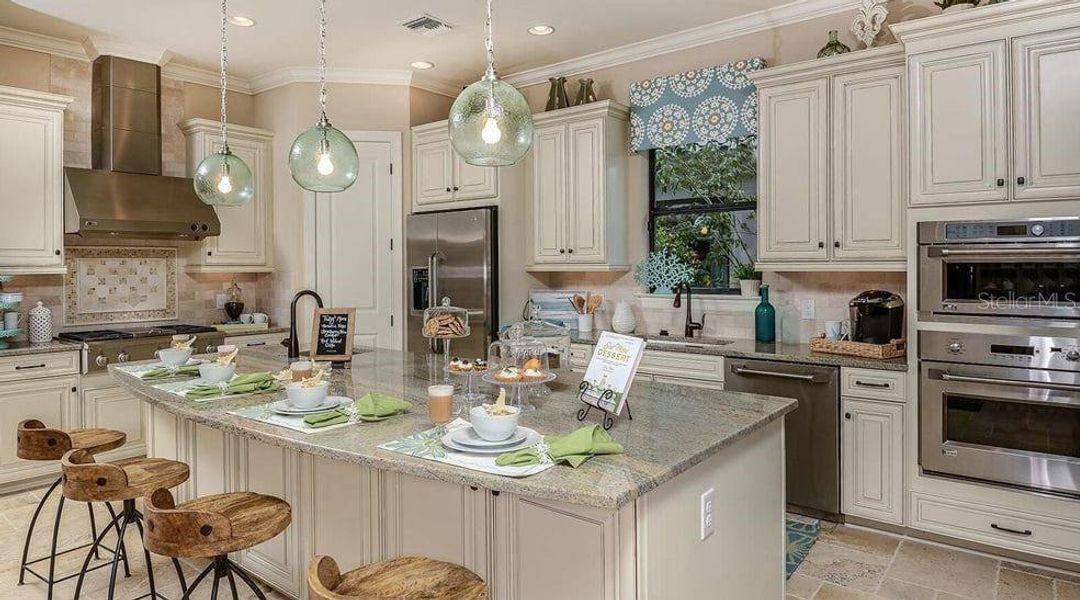 Furnished interior view inside a new home in Esplanade at Wiregrass Ranch, Wesley Chapel (Image 6).