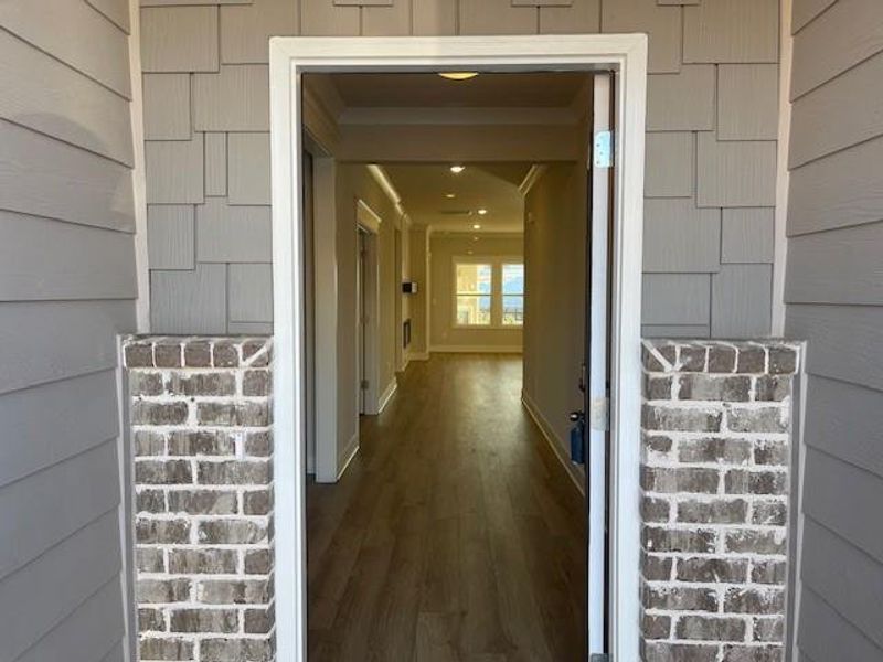 Exterior details and patio area of a home in Ponderosa Farms Estates, Gainesville (Image 17).