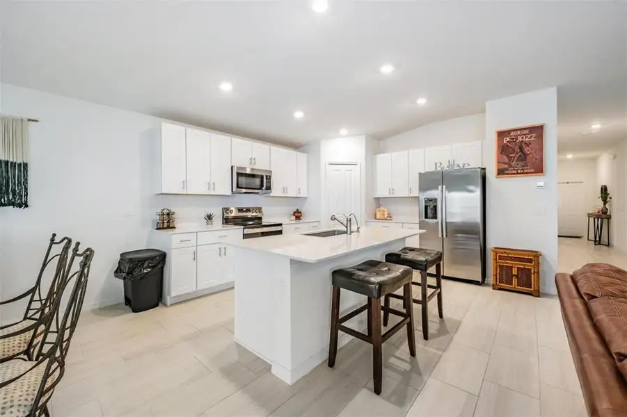 Furnished interior view inside a new home in Mirada, San Antonio (Image 14).
