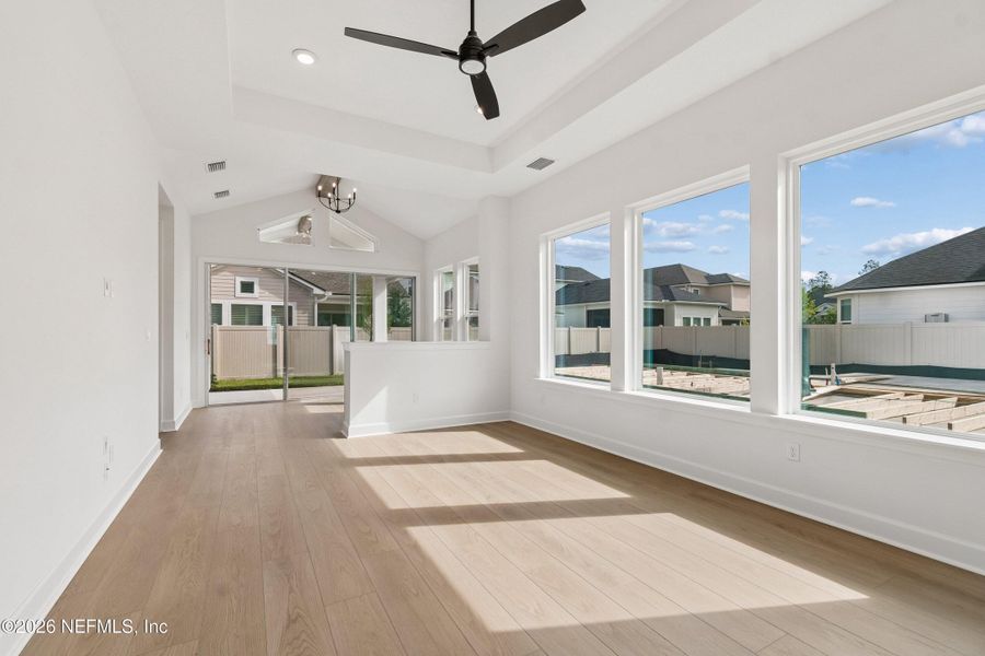 Spacious, unfurnished interior of a new home in Seabrook Village 40' Front Entry, Ponte Vedra (Image 16).