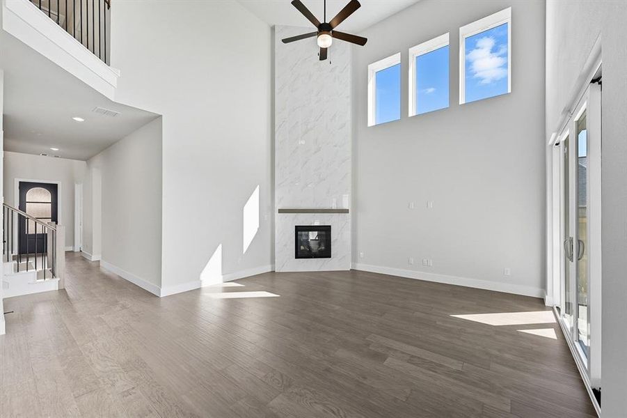 Spacious, unfurnished interior of a new home in Trinity Falls, McKinney (Image 25). Spacious, unfurnished interior of a new home in Trinity Falls, McKinney (Image 25).