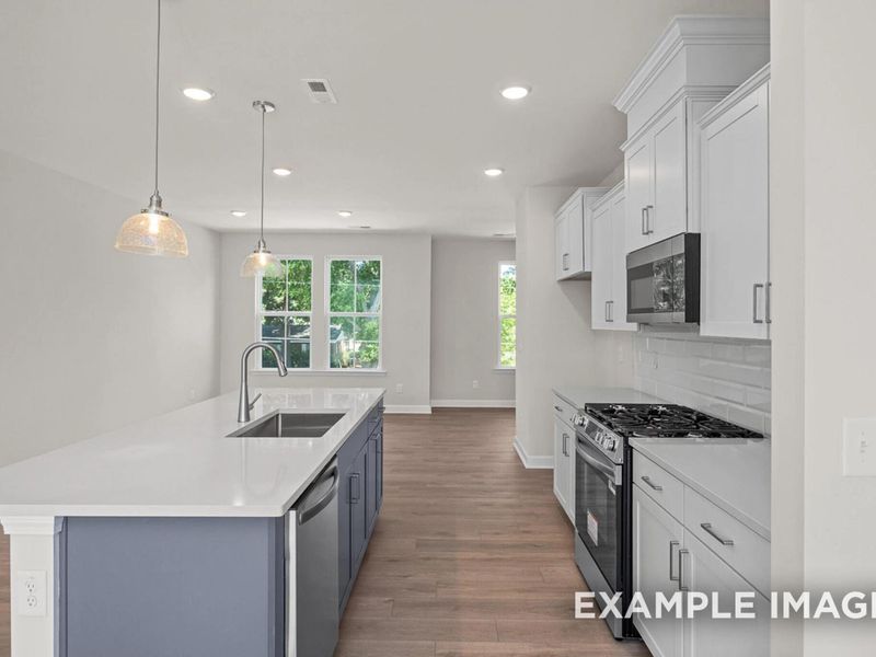 Furnished interior view inside a new home in Camden Park, Knightdale (Image 5).