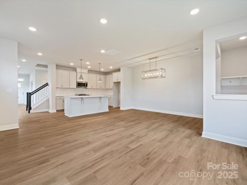 Spacious, unfurnished interior of a new home in North Creek Village - Townhomes, Huntersville (Image 27). Spacious, unfurnished interior of a new home in North Creek Village - Townhomes, Huntersville (Image 27).