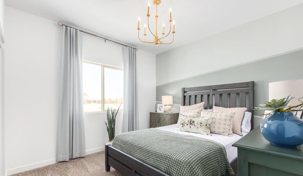 Furnished interior view inside a new home in Hanson Ridge, Vail (Image 29).
