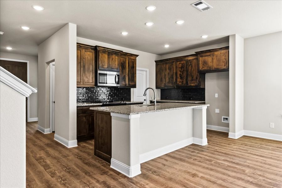Furnished interior view inside a new home in Honeysuckle Ranch, Springtown (Image 3).