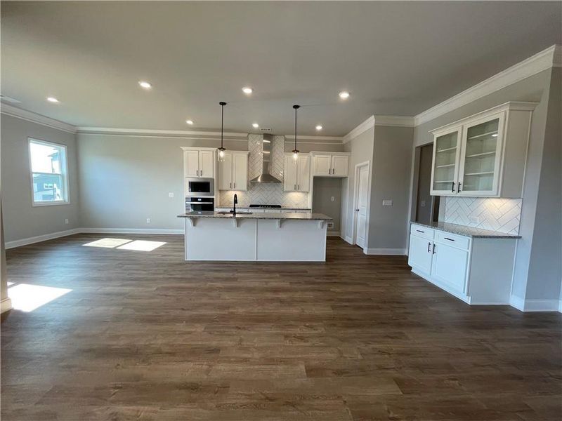 Spacious, unfurnished interior of a new home in Hidden Fields, Hoschton (Image 9). Spacious, unfurnished interior of a new home in Hidden Fields, Hoschton (Image 9).
