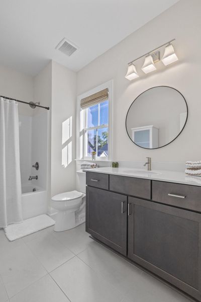 Furnished interior view inside a new home in , Johns Island (Image 31).