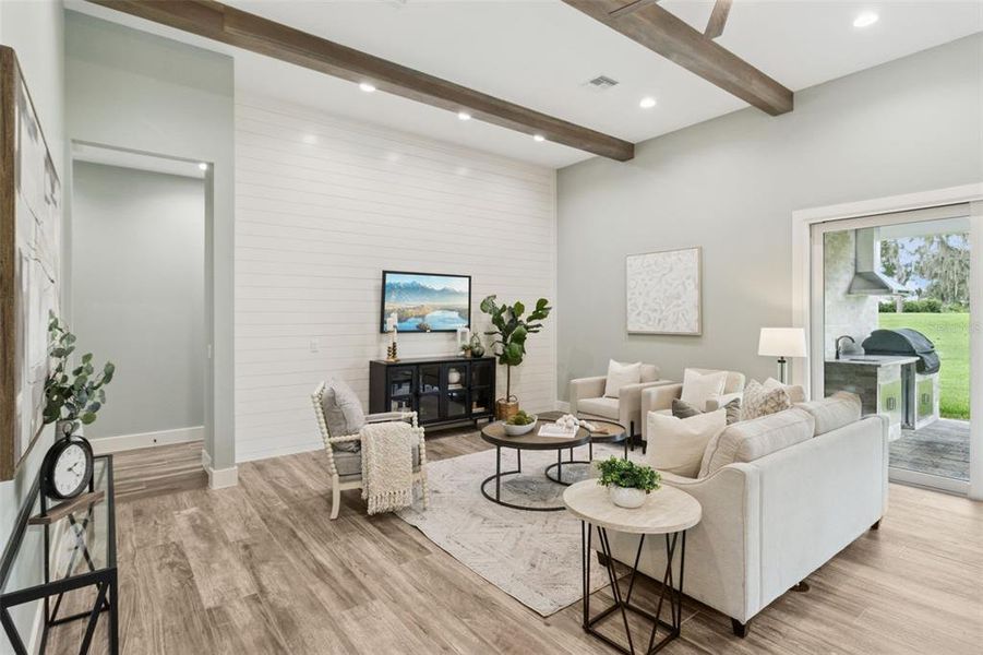 Furnished interior view inside a new home in , Winter Haven (Image 36). Furnished interior view inside a new home in , Winter Haven (Image 36).