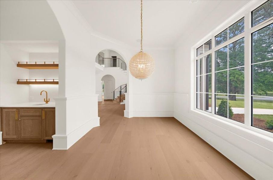 Spacious, unfurnished interior of a new home in , Canton (Image 97).