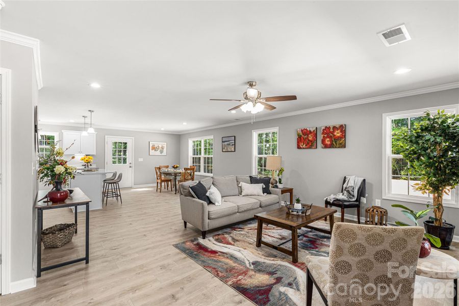 Furnished interior view inside a new home in , Lancaster (Image 4).