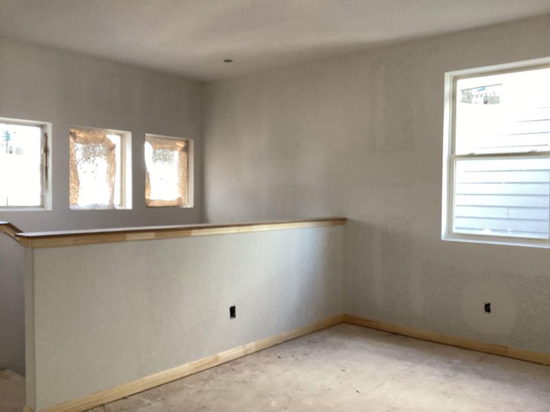 Spacious, unfurnished interior of a new home in The Cottages at Lariat, Liberty Hill (Image 25).