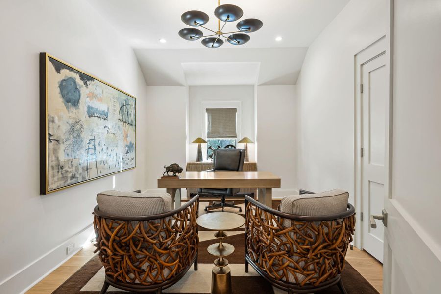 Furnished interior view inside a new home in , Sullivan's Island (Image 40).