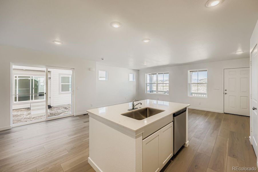 Furnished interior view inside a new home in Percheron: The Explorer Collection, Colorado Springs (Image 4).