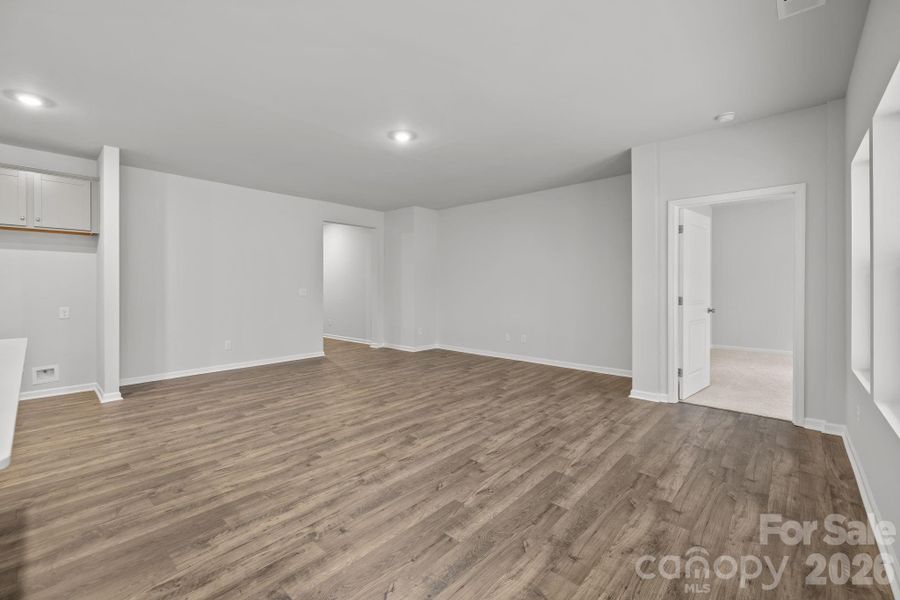 Spacious, unfurnished interior of a new home in Cottages at Wingate, Wingate (Image 29).