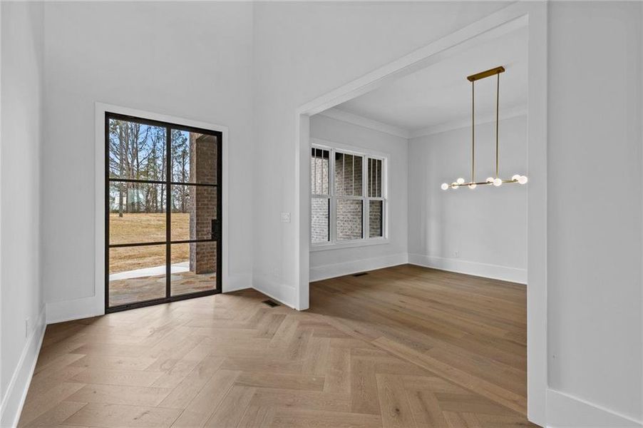 Spacious, unfurnished interior of a new home in , Buford (Image 19).