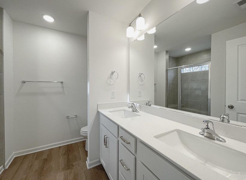Furnished interior view inside a new home in East Main Townes, Spartanburg (Image 9).