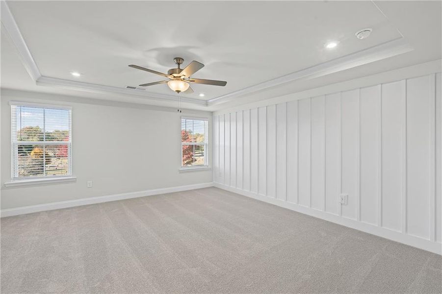 Spacious, unfurnished interior of a new home in Berkeley Mill, Cumming (Image 12).