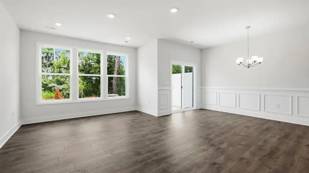 Representative unfurnished interior of a home built from the Denver by D.R. Horton in Ashmore Hills, Mauldin (Image 16).