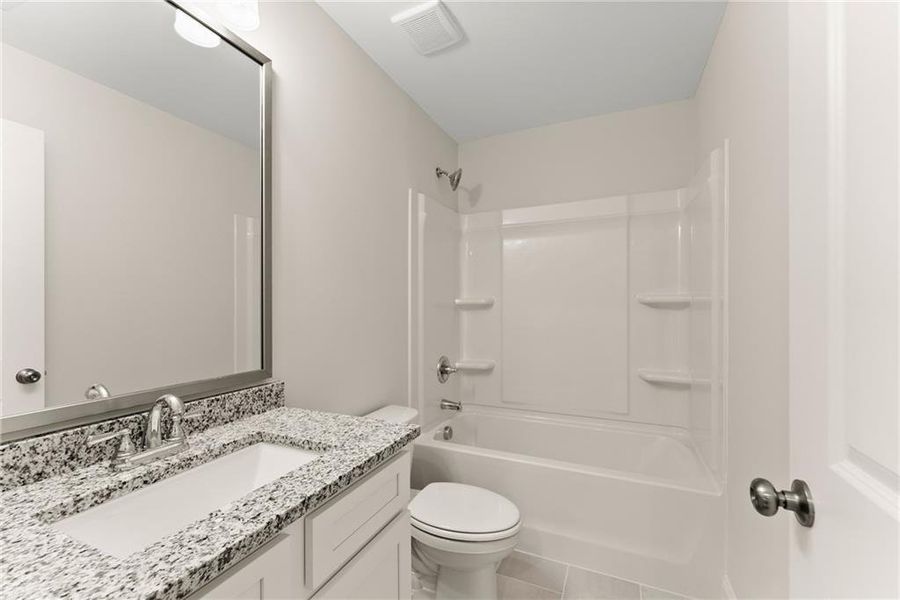 Furnished interior view inside a new home in , Dawsonville (Image 12).