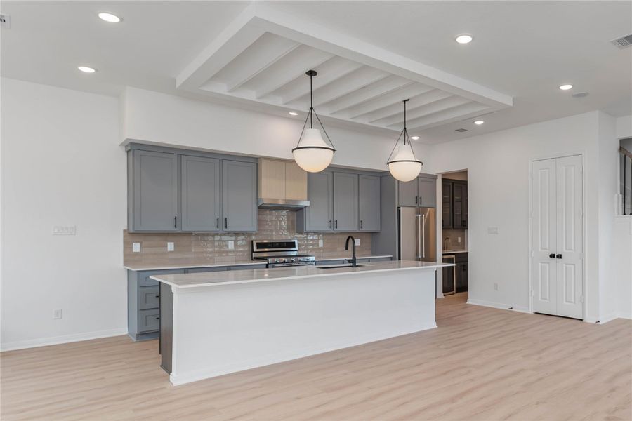 Furnished interior view inside a new home in , Houston (Image 12). Furnished interior view inside a new home in , Houston (Image 12).