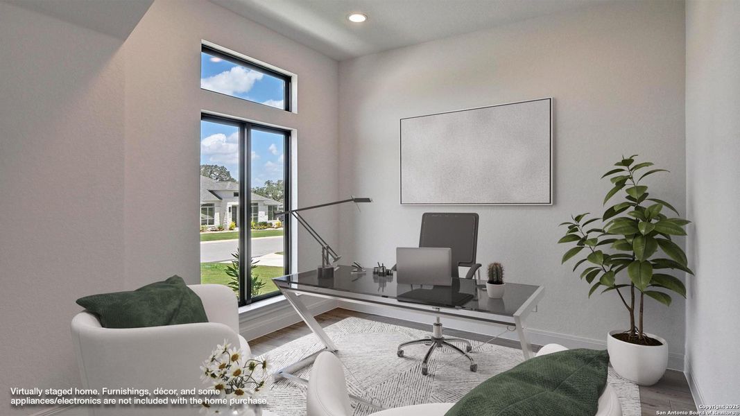 Furnished interior view inside a new home in Megan's Landing 1/2 Acre, Castroville (Image 13). Furnished interior view inside a new home in Megan's Landing 1/2 Acre, Castroville (Image 13).