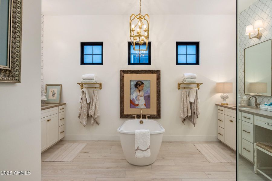 Master bathroom