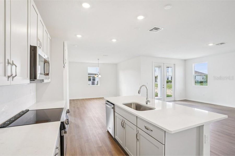 Furnished interior view inside a new home in Trailside, Mount Dora (Image 6). Furnished interior view inside a new home in Trailside, Mount Dora (Image 6).