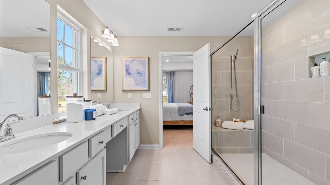 Furnished interior view inside a new home in Bowers Farm, McDonough (Image 35).