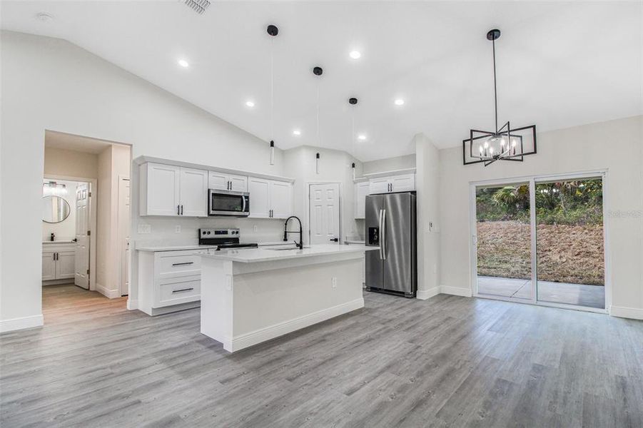 Furnished interior view inside a new home in , Deland (Image 5).