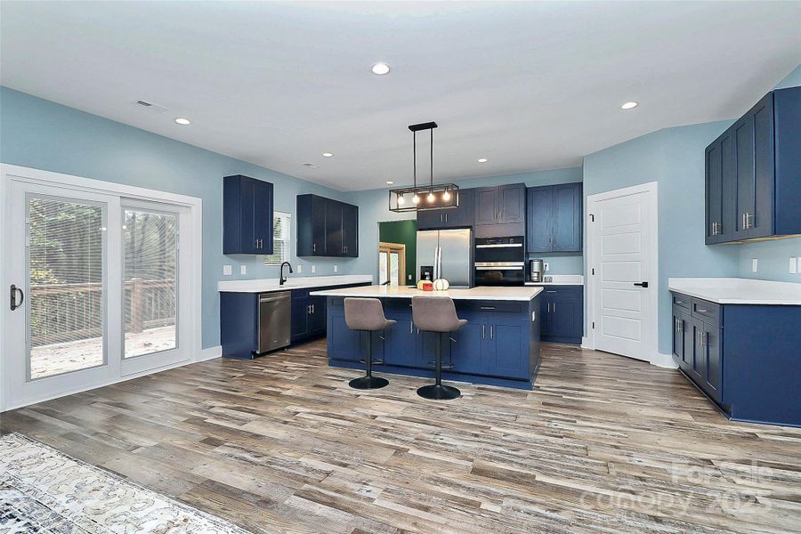 Furnished interior view inside a new home in , Charlotte (Image 8).