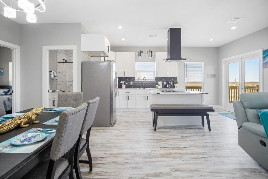 Furnished interior view inside a new home in , Bolivar (Image 36). Furnished interior view inside a new home in , Bolivar (Image 36).