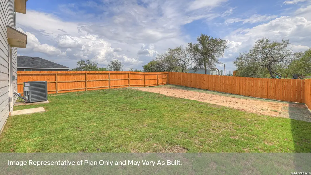 Exterior details and patio area of a home in , Luling (Image 3).