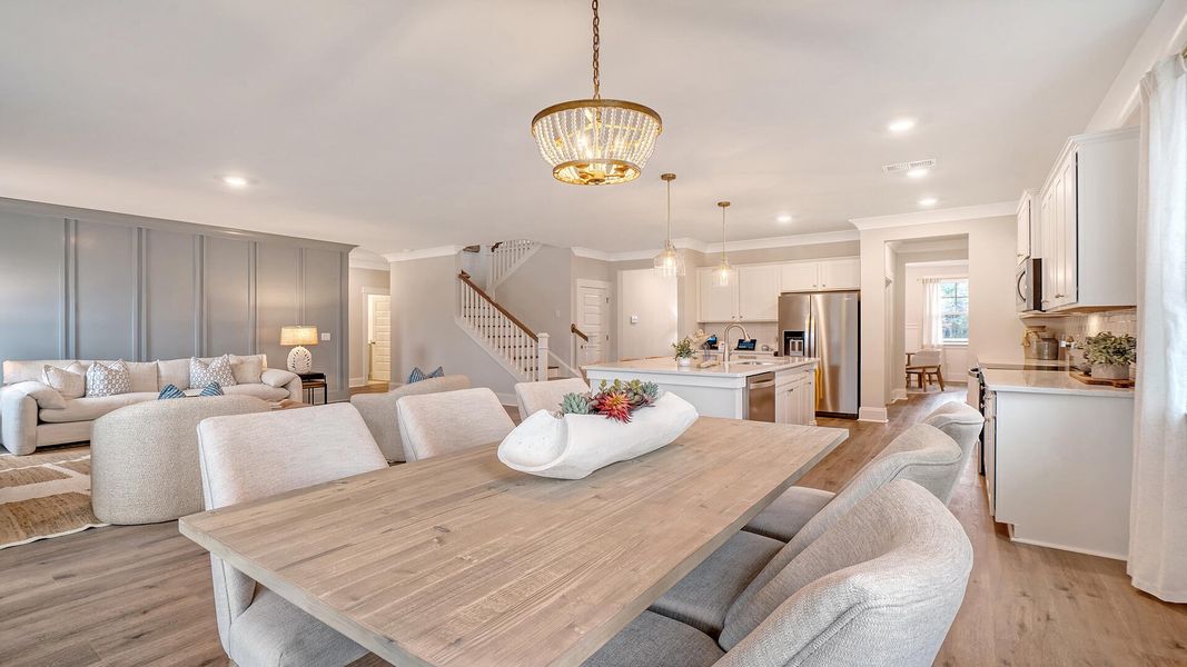 Furnished interior view inside a new home in Sheep Island, Summerville (Image 5).