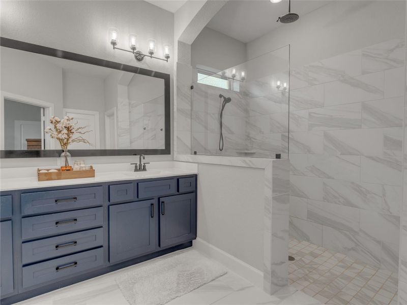 Primary Bathroom with walk in Shower Primary Bathroom with walk in Shower