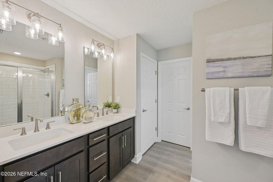 Furnished interior view inside a new home in , St. Augustine (Image 20).