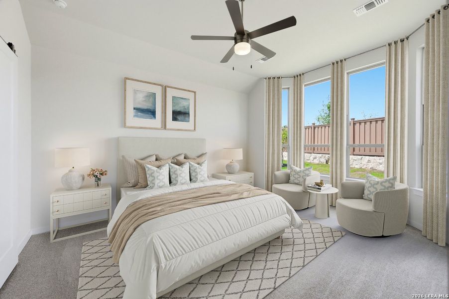 Furnished interior view inside a new home in Mayfair, New Braunfels (Image 7).
