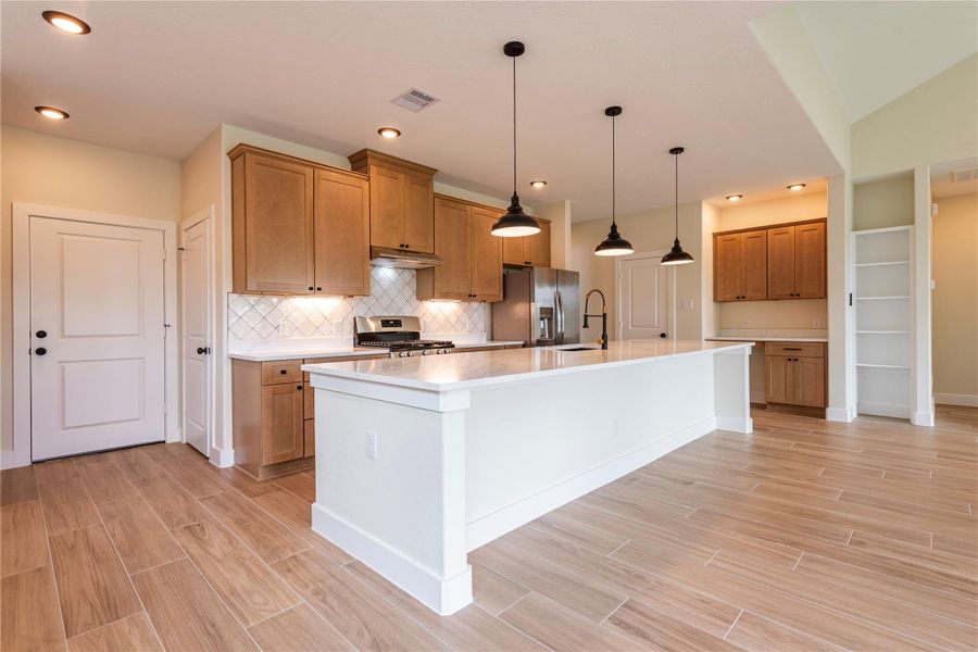 Furnished interior view inside a new home in , Santa Fe (Image 3). Furnished interior view inside a new home in , Santa Fe (Image 3).