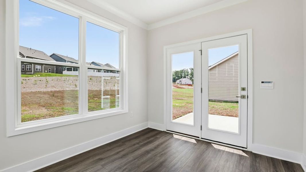 Spacious, unfurnished interior of a new home in Adams Glen, Greenville (Image 30). Spacious, unfurnished interior of a new home in Adams Glen, Greenville (Image 30).