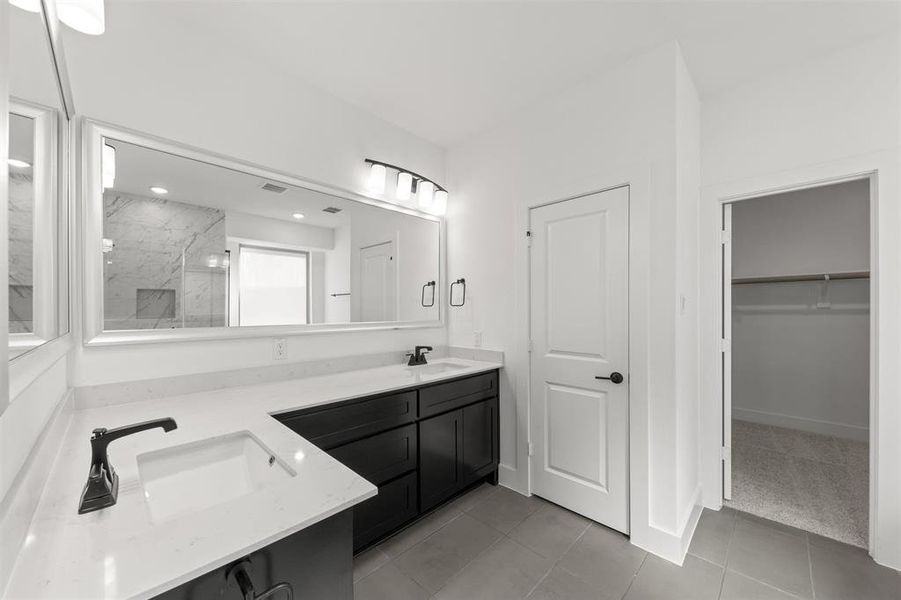 Furnished interior view inside a new home in Trails at Cottonwood Creek, Rowlett (Image 11).