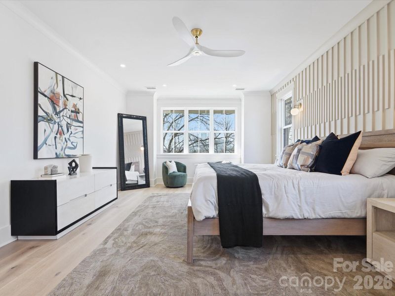 Furnished interior view inside a new home in , Charlotte (Image 31).