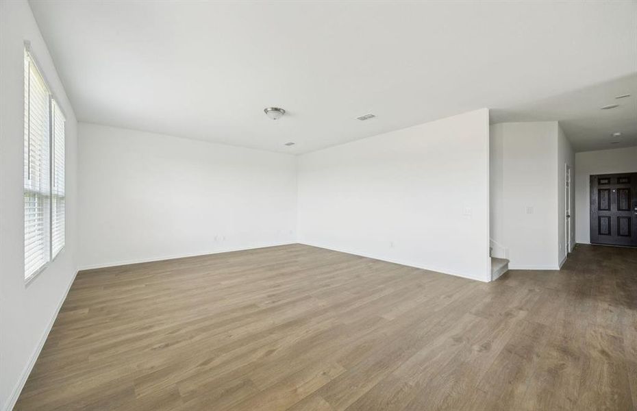 Gathering room with view of main living areas Gathering room with view of main living areas