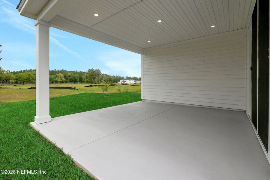 Exterior details and patio area of a home in Amberly, Green Cove Springs (Image 24). Exterior details and patio area of a home in Amberly, Green Cove Springs (Image 24).
