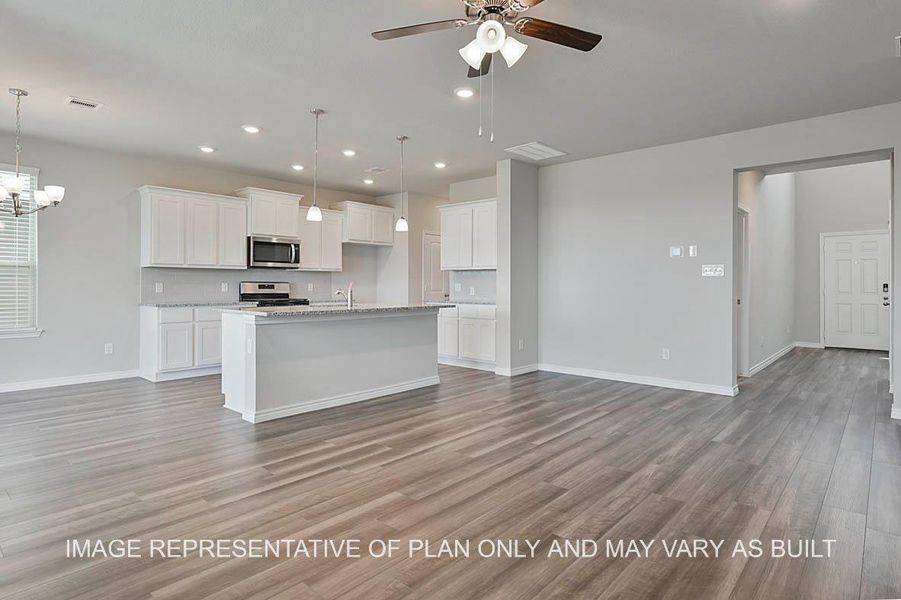 Representative furnished interior of a home built from the Sonoma by D.R. Horton in Southern Pointe, College Station (Image 9). Representative furnished interior of a home built from the Sonoma by D.R. Horton in Southern Pointe, College Station (Image 9).