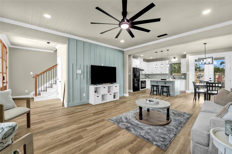Furnished interior view inside a new home in , Mineral Wells (Image 13).