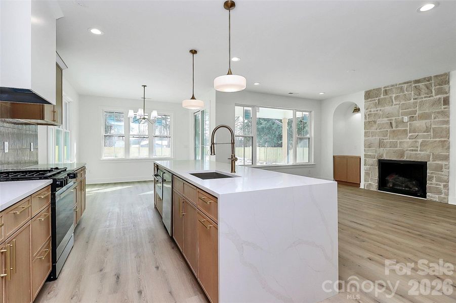 Furnished interior view inside a new home in , Mooresville (Image 12).