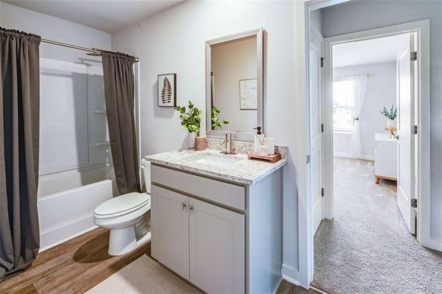 Furnished interior view inside a new home in Southern Hills, McDonough (Image 6).